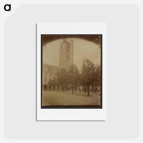 アートポストカード-Lycée Henri IV
 - ウジェーヌ アジェ Postcard.
