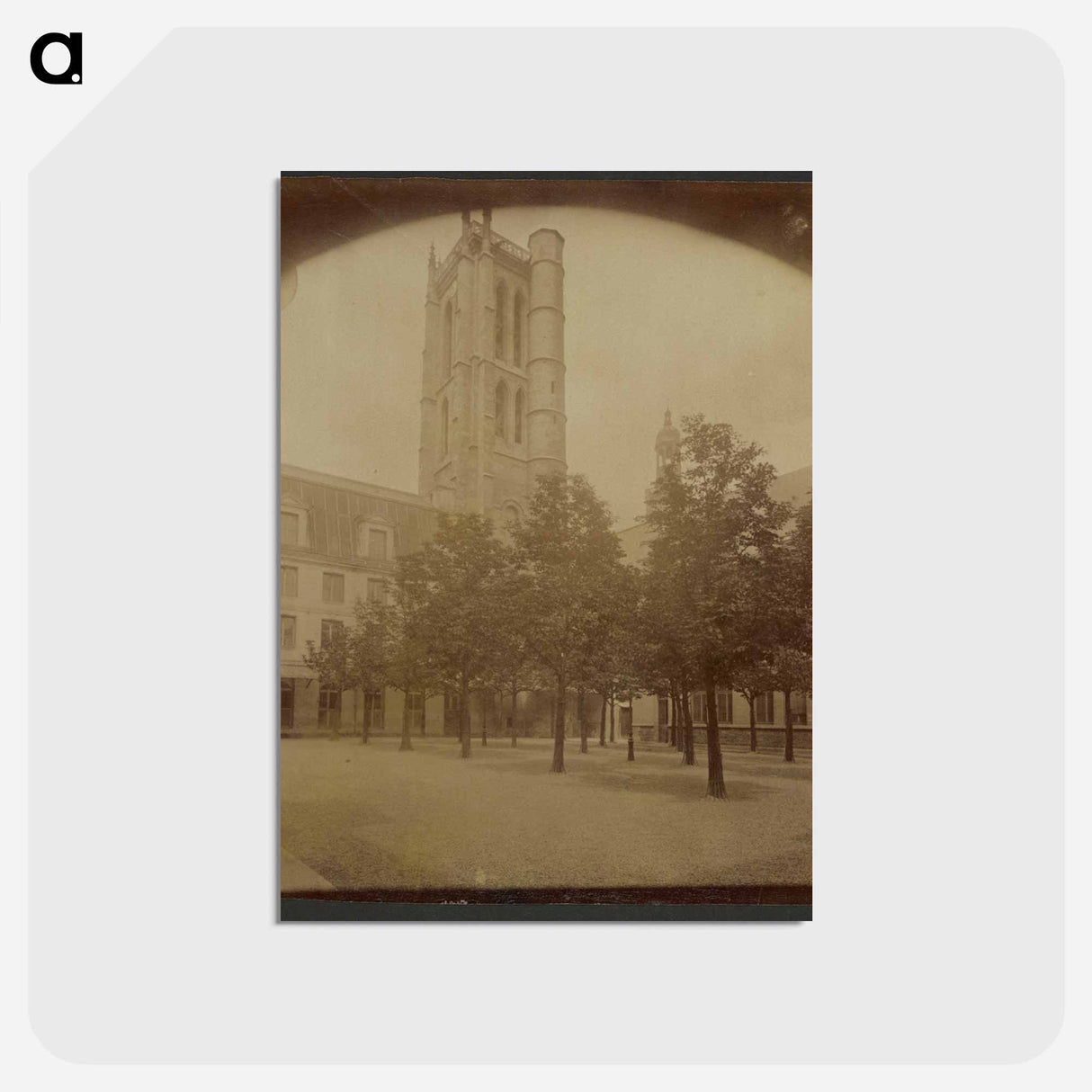 アートポストカード-Lycée Henri IV
 - ウジェーヌ アジェ Postcard.