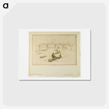Waterloo Bridge
 - ジョセフ ペネル Postcard.