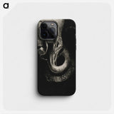 Oannes: "I, the first consciousness in Chaos, rose from the abyss to harden matter, to determine forms," ​​- Odilon Redon Phone Case.