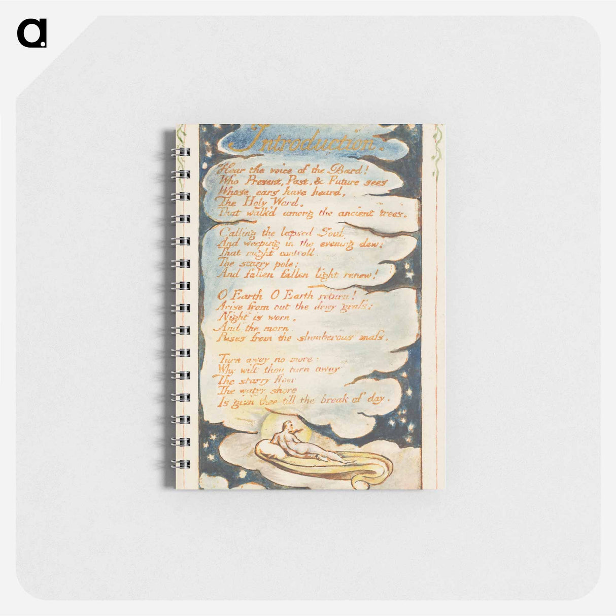 アートメモ帳-Songs of Experience: Introduction: Hear the voice of the Bard - ウィリアム ブレイク Memo.