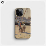 A Basket of Clams - Winslow Homer Phone Case.