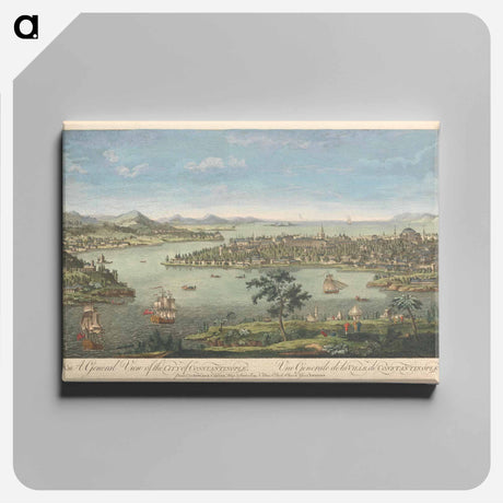 アートパネル-A General View of the City of Constantinople
 - イェール大学アートギャラリー Canvas.