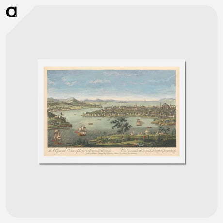 アートポストカード-A General View of the City of Constantinople
 - イェール大学アートギャラリー Postcard.