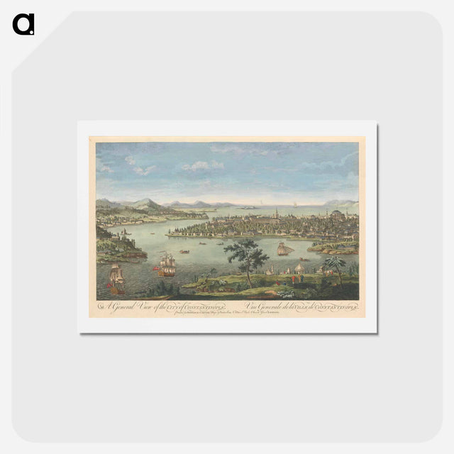 アートポストカード-A General View of the City of Constantinople
 - イェール大学アートギャラリー Postcard.