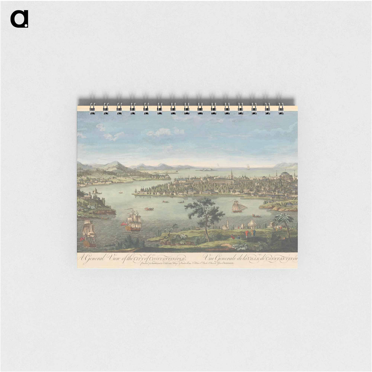 アートメモ帳-A General View of the City of Constantinople
 - イェール大学アートギャラリー Memo.