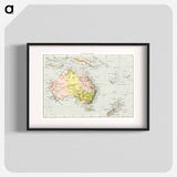 Orient Line Guide - アンティーク地図 Poster.
