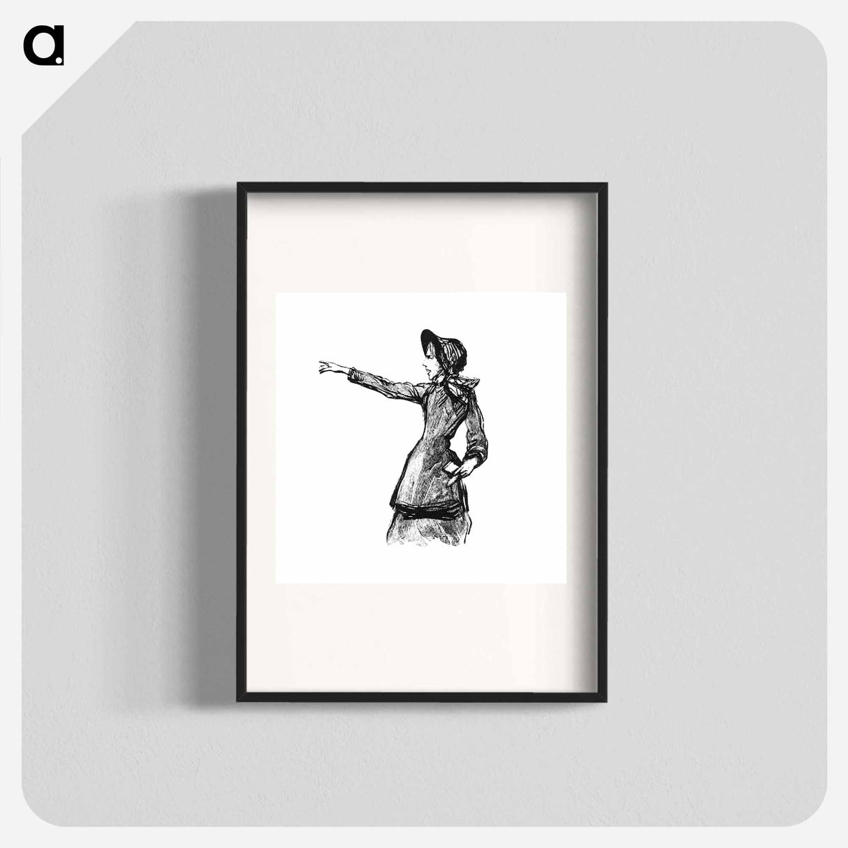 アートポスター-Woman from The Big Cities of the World
 - 大英図書館 Poster.