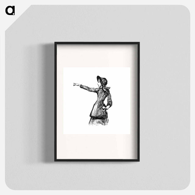アートポスター-Woman from The Big Cities of the World
 - 大英図書館 Poster.