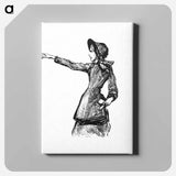 アートパネル-Woman from The Big Cities of the World
 - 大英図書館 Canvas.