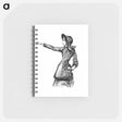 アートメモ帳-Woman from The Big Cities of the World
 - 大英図書館 Memo.