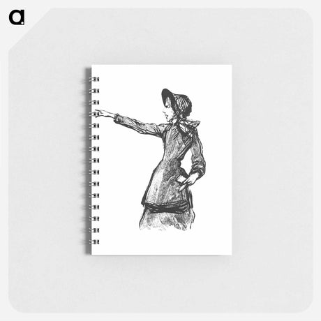 アートメモ帳-Woman from The Big Cities of the World
 - 大英図書館 Memo.