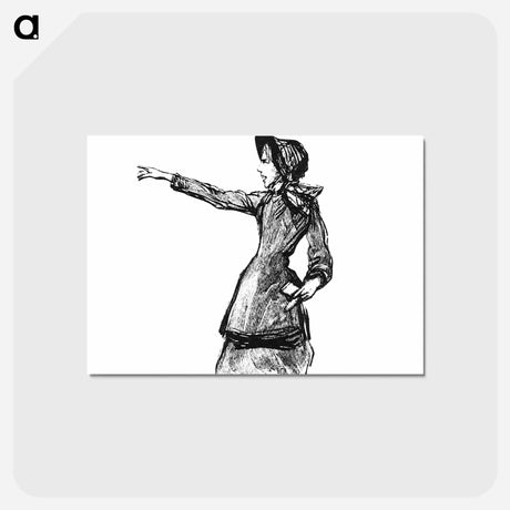 アートポストカード-Woman from The Big Cities of the World
 - 大英図書館 Postcard.