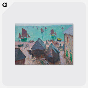 アートポストカード-The Departure of the Boats - クロード モネ Postcard.