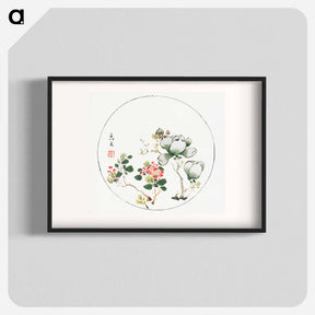 アートポスター-Magnolia and Peach Blossoms
 - クリーブランド美術館 Poster.