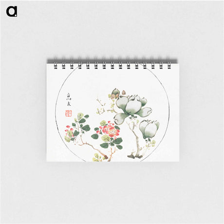 アートメモ帳-Magnolia and Peach Blossoms
 - クリーブランド美術館 Memo.