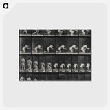 アートポストカード-Praying Woman
 - エドワード マイブリッジ Postcard.