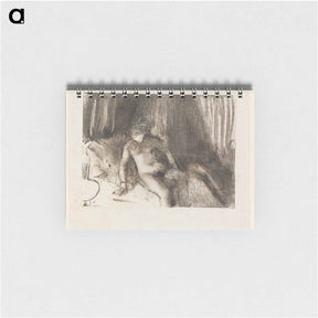 アートメモ帳-Waiting - エドガー ドガ Memo.