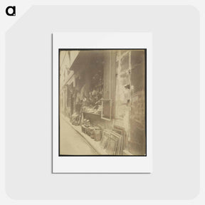 アートポストカード-Brocanteur, 1 Rue de la Reynie
 - ウジェーヌ アジェ Postcard.
