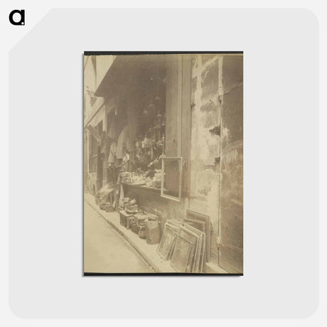 アートポストカード-Brocanteur, 1 Rue de la Reynie
 - ウジェーヌ アジェ Postcard.
