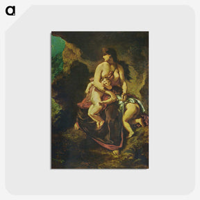 2-95_Eugene-Delacroix_postcard