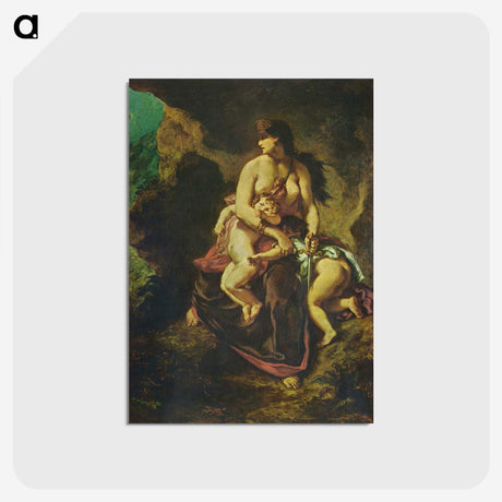 2-95_Eugene-Delacroix_postcard
