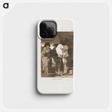 Poor Little Girls! - Francisco de Goya Phone Case.