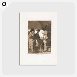 アートポストカード-Poor Little Girls! - フランシスコ デ ゴヤ Postcard.