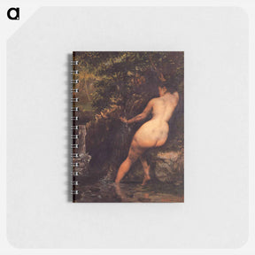 アートメモ帳-The Source (Bather at the Source) - ギュスターヴ クールベ Memo.
