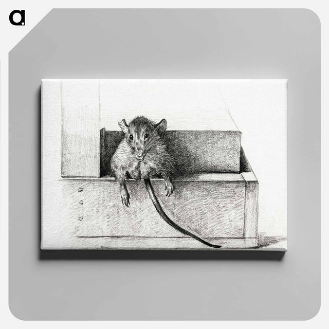 アートパネル-Mouse - ジャン ベルナール Canvas.