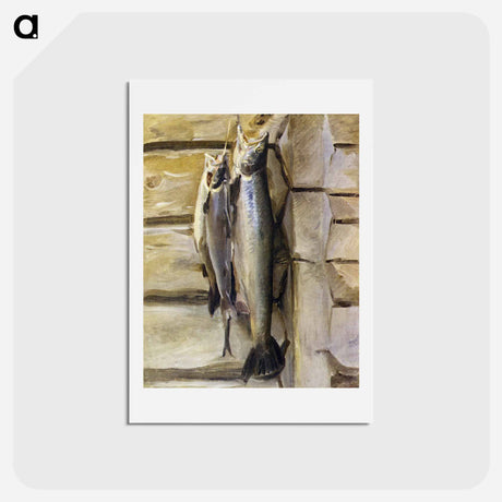 アートポストカード-Angling in British Art Through Five Centuries - ジョン シンガー サージェント Postcard.