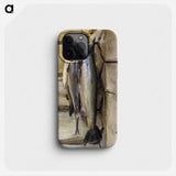 Angling in British Art Through Five Centuries - ジョン シンガー サージェント Phone Case.