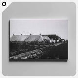 アートパネル-Contagious Wards at Camp Hospital No. 5, Genicart, France
 - 国立医学図書館 Canvas.