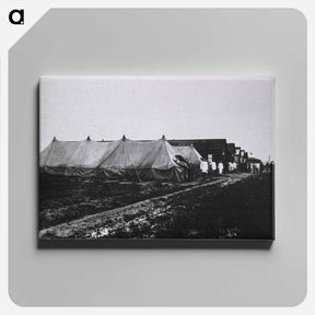 アートパネル-Contagious Wards at Camp Hospital No. 5, Genicart, France
 - 国立医学図書館 Canvas.