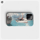 Fishing Boats, Key West - ウィンスロー ホーマー Phone Case.