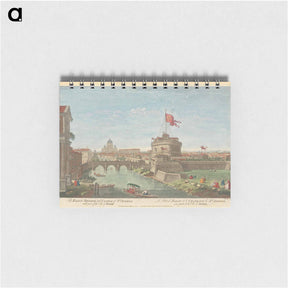 アートメモ帳-The Aelian Bridge and Castle of St. Angelo, with part of the City of Rome
 - イェール大学アートギャラリー Memo.