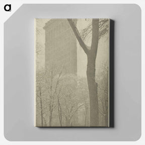 アートパネル-The Flatiron - アルフレッド スティーグリッツ Canvas.