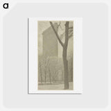 アートポストカード-The Flatiron - アルフレッド スティーグリッツ Postcard.