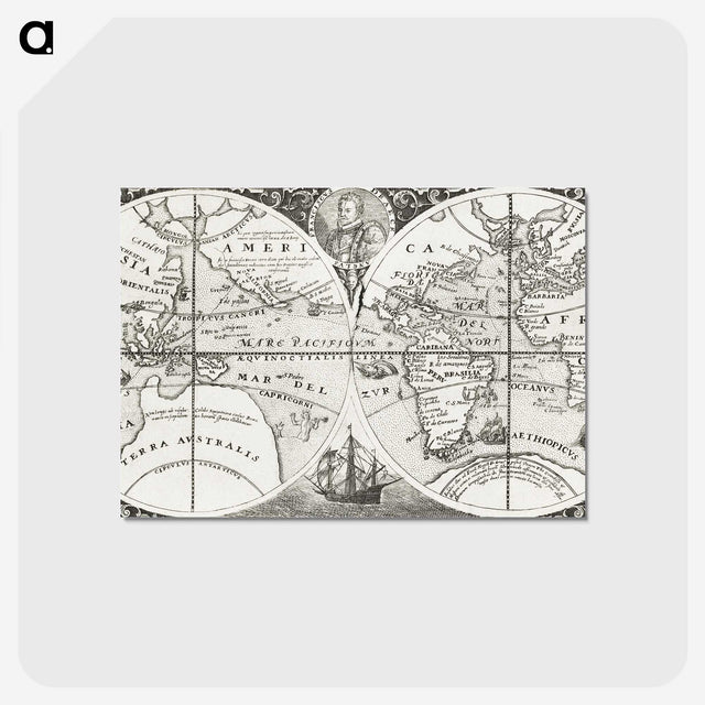 2-96_Antique-Maps_postcard
