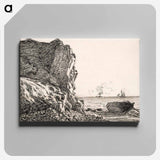 Cliffs and Sea, Sainte-Adresse - クロード モネ Canvas.