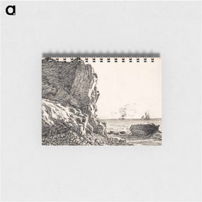 アートメモ帳-Cliffs and Sea, Sainte-Adresse - クロード モネ Memo.