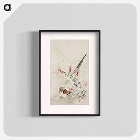アートポスター-Japanese Pheasant and Grass
 - クリーブランド美術館 Poster.