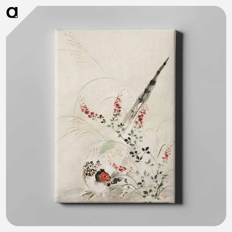 アートパネル-Japanese Pheasant and Grass
 - クリーブランド美術館 Canvas.