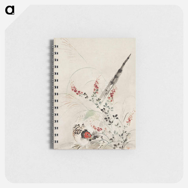 アートメモ帳-Japanese Pheasant and Grass
 - クリーブランド美術館 Memo.