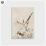 アートポストカード-Japanese Pheasant and Grass
 - クリーブランド美術館 Postcard.
