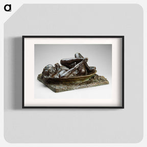 アートポスター-The Tub - エドガー ドガ Poster.