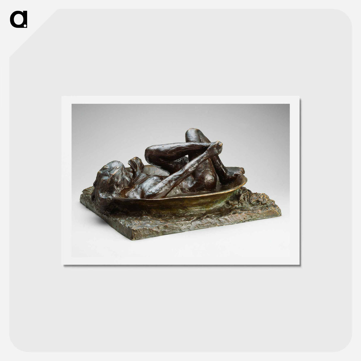 アートポストカード-The Tub - エドガー ドガ Postcard.