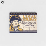 Legal holiday, Washington's birthday - エドワード ペンフィールド Memo.