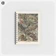 アートメモ帳-Chameleon illustration from Kunstformen der Natur - エルンスト ヘッケル Memo.