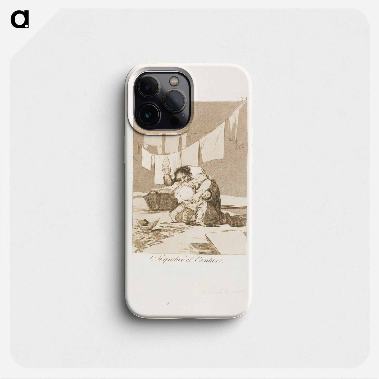 Yes, He Broke the Pot - Francisco de Goya Phone Case.